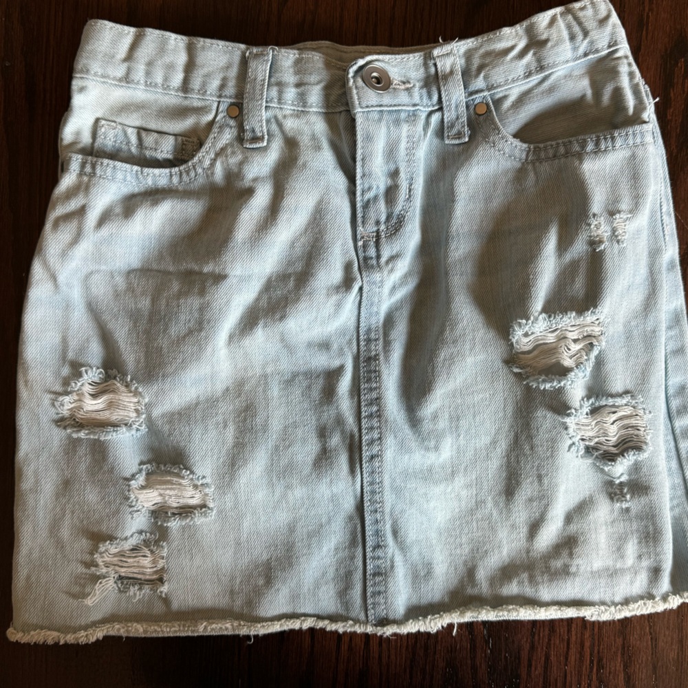 Girls children’s place denim skirt size 8